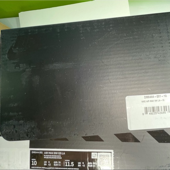 Nike Air Max BW QS LA Black Orange Colorway Mens Size 10 Sneakers - Picture 2 of 12